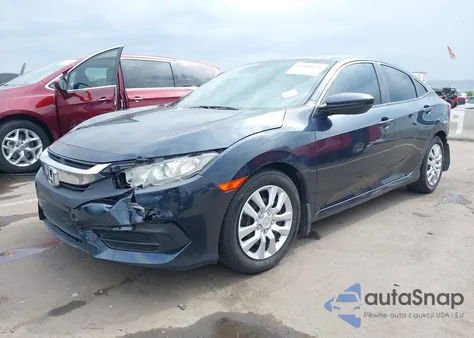 2017 Honda Civic Lx z USA, uszkodzony, nr VIN 19XFC2F54HE064495